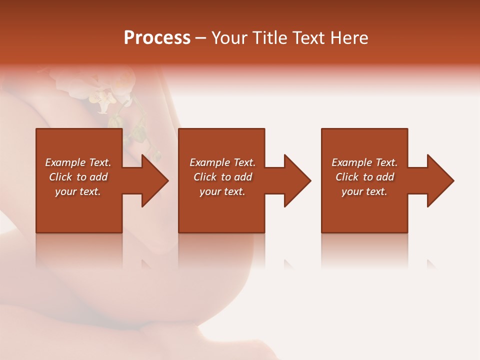 A Woman With A Flower On Her Breast PowerPoint Template