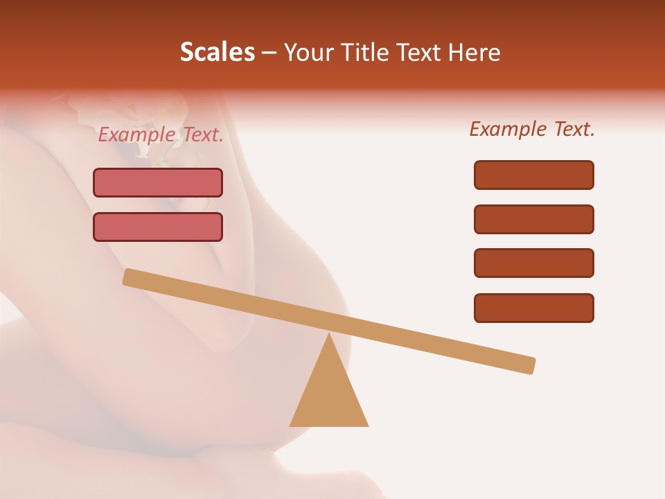 A Woman With A Flower On Her Breast PowerPoint Template