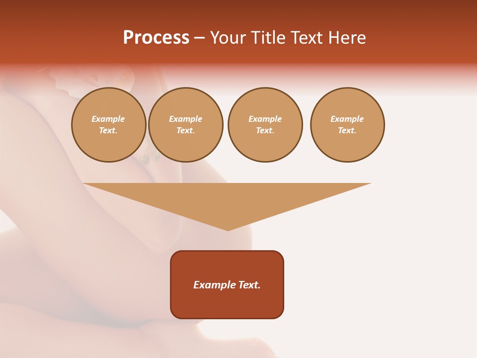 A Woman With A Flower On Her Breast PowerPoint Template