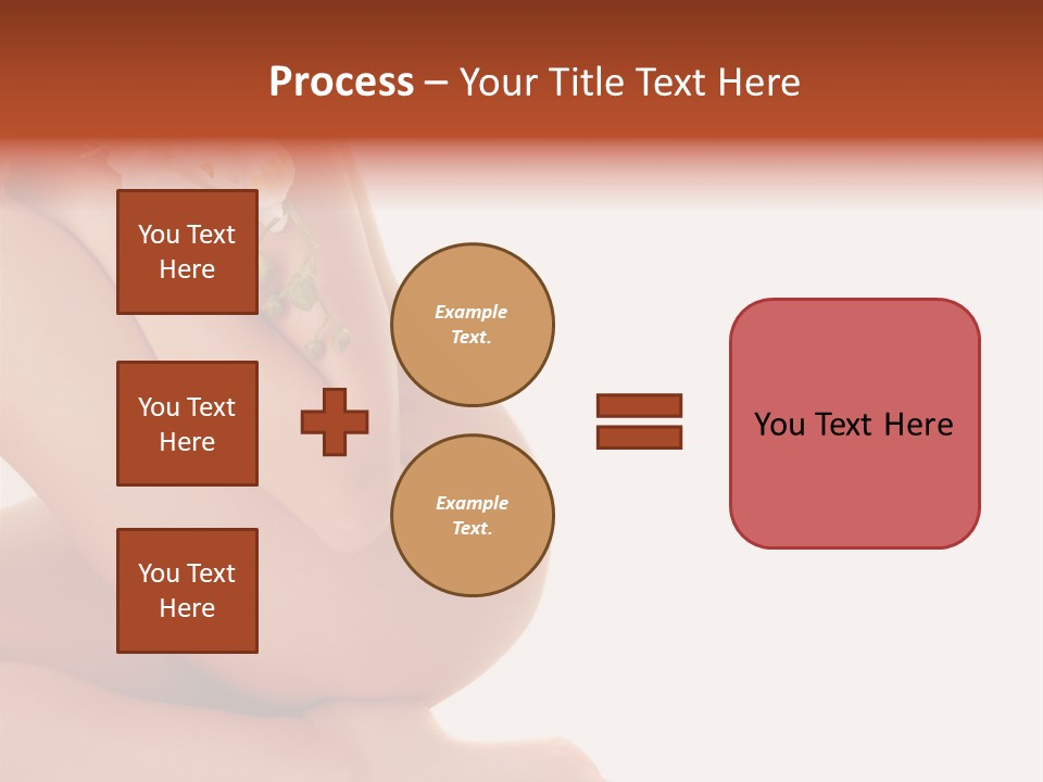 A Woman With A Flower On Her Breast PowerPoint Template