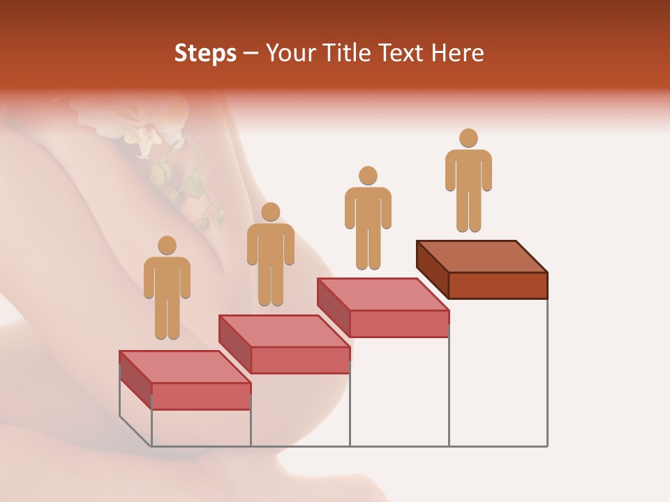 A Woman With A Flower On Her Breast PowerPoint Template