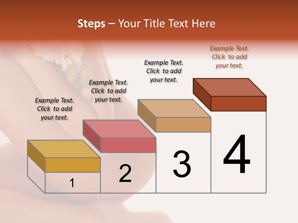 A Woman With A Flower On Her Breast PowerPoint Template