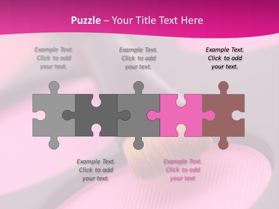 Object Workplace Hand PowerPoint Template