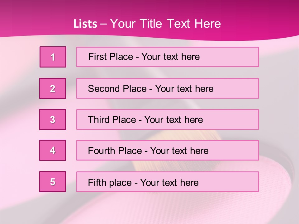 Object Workplace Hand PowerPoint Template
