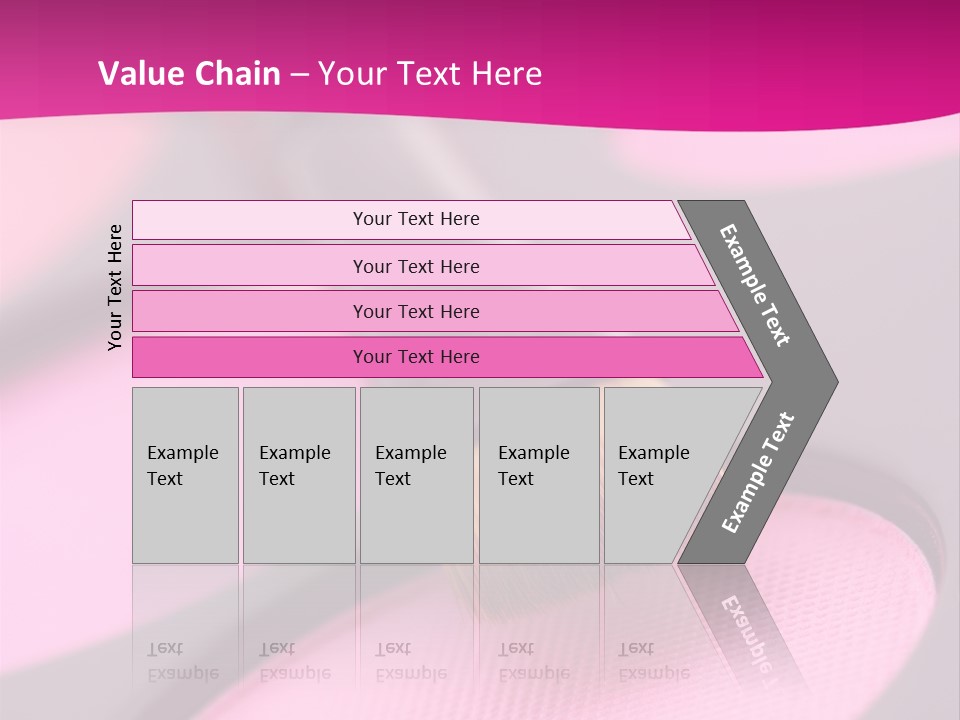 Object Workplace Hand PowerPoint Template