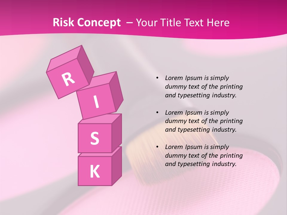 Object Workplace Hand PowerPoint Template