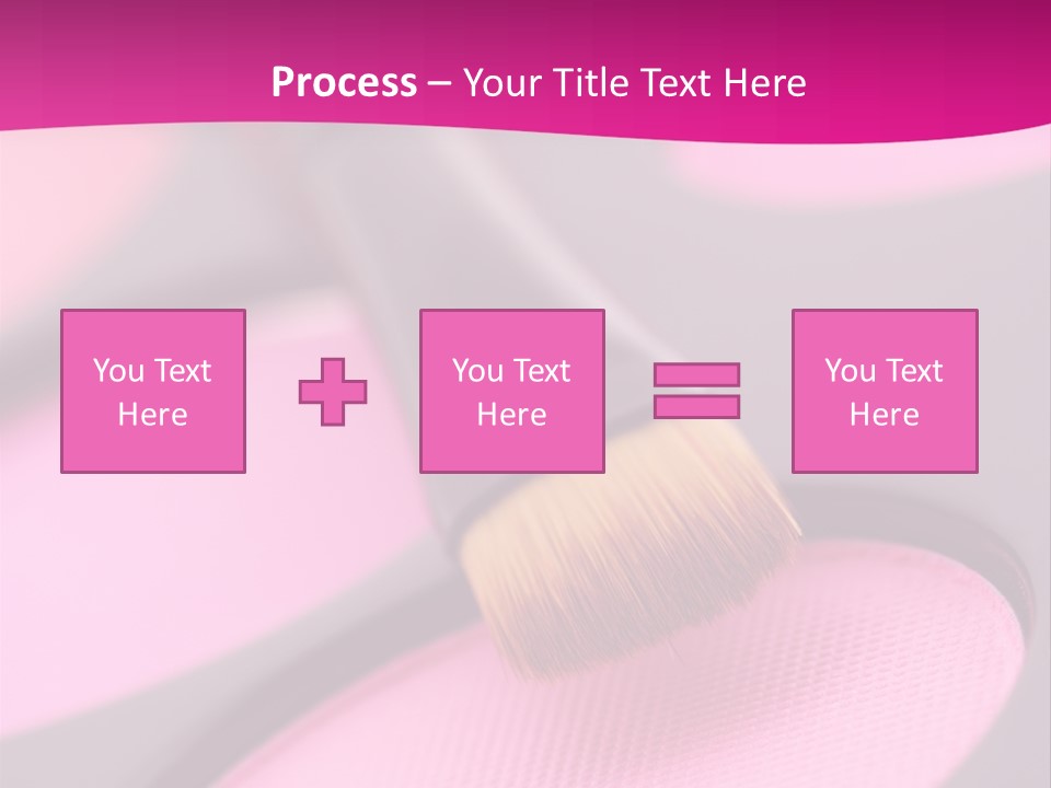 Object Workplace Hand PowerPoint Template