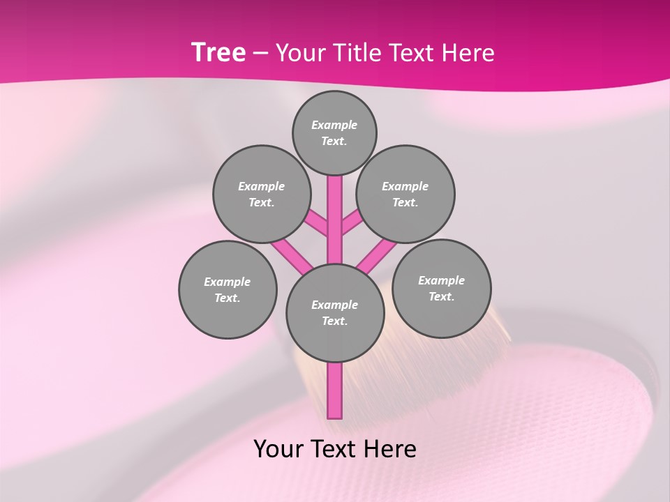 Object Workplace Hand PowerPoint Template