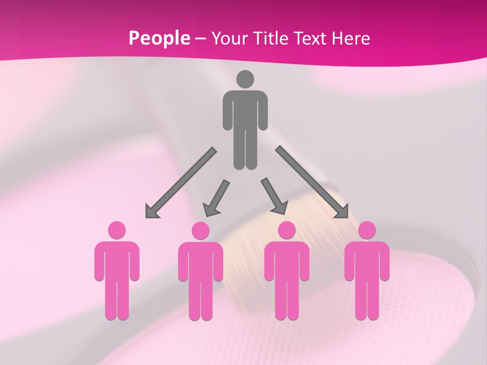 Object Workplace Hand PowerPoint Template