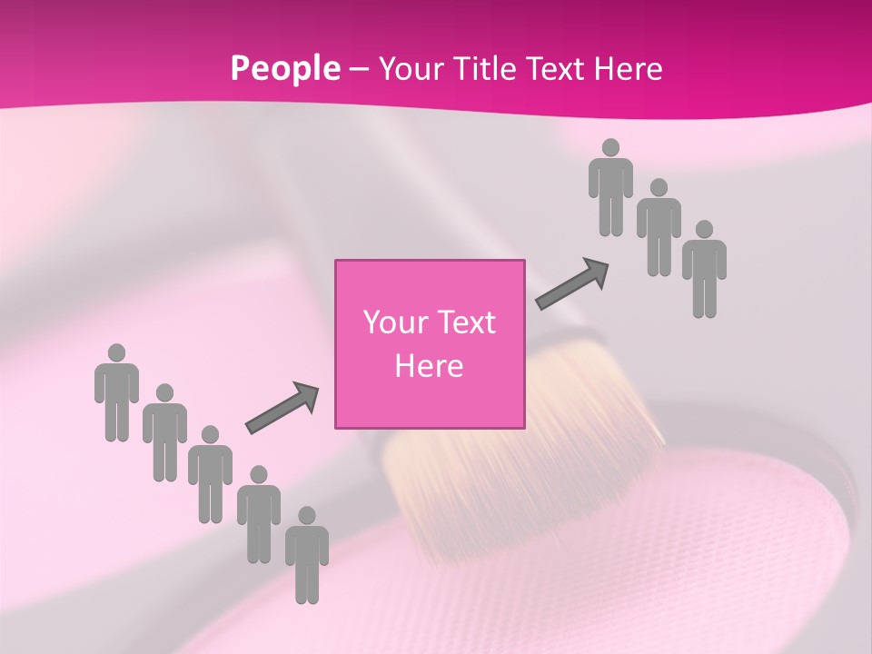 Object Workplace Hand PowerPoint Template