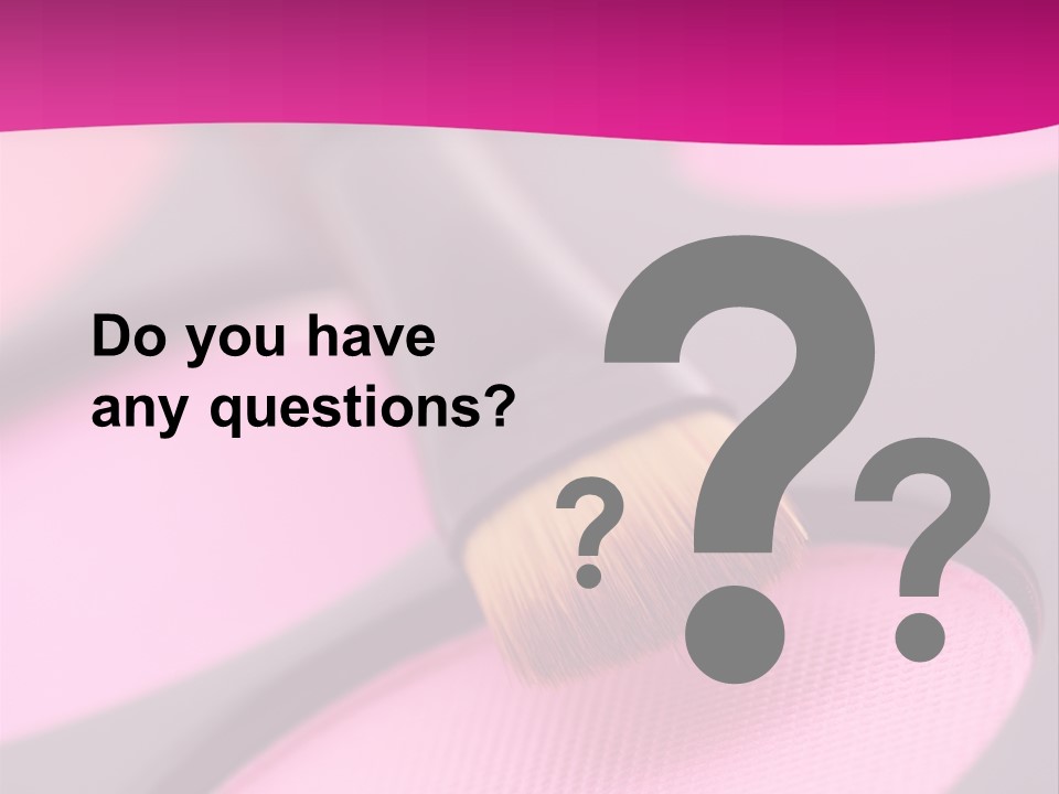 Object Workplace Hand PowerPoint Template