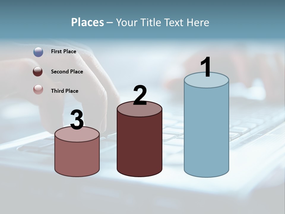 Object Workplace Hand PowerPoint Template