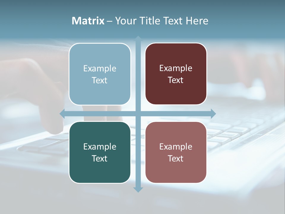 Object Workplace Hand PowerPoint Template