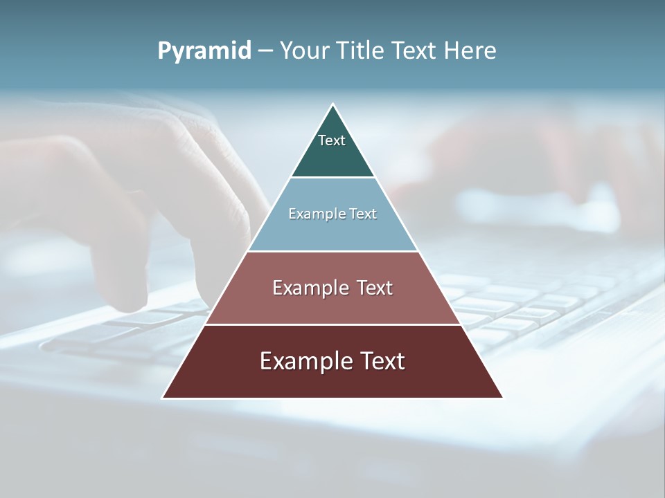 Object Workplace Hand PowerPoint Template