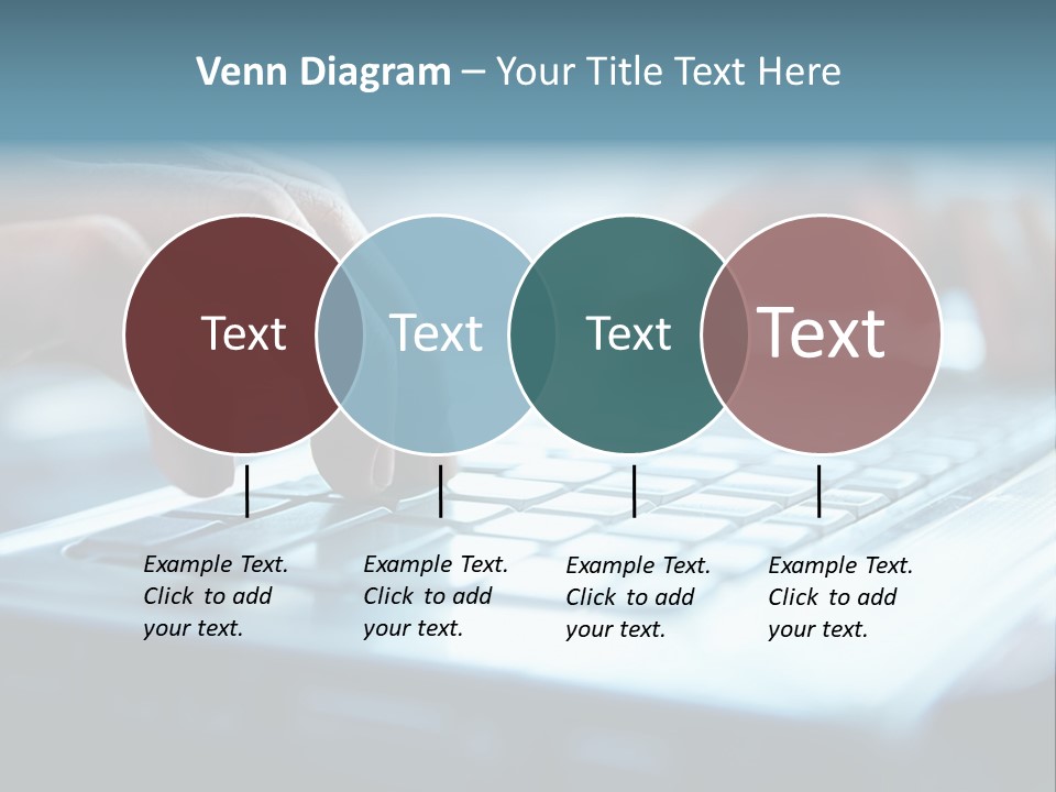 Object Workplace Hand PowerPoint Template