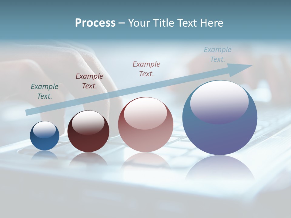 Object Workplace Hand PowerPoint Template