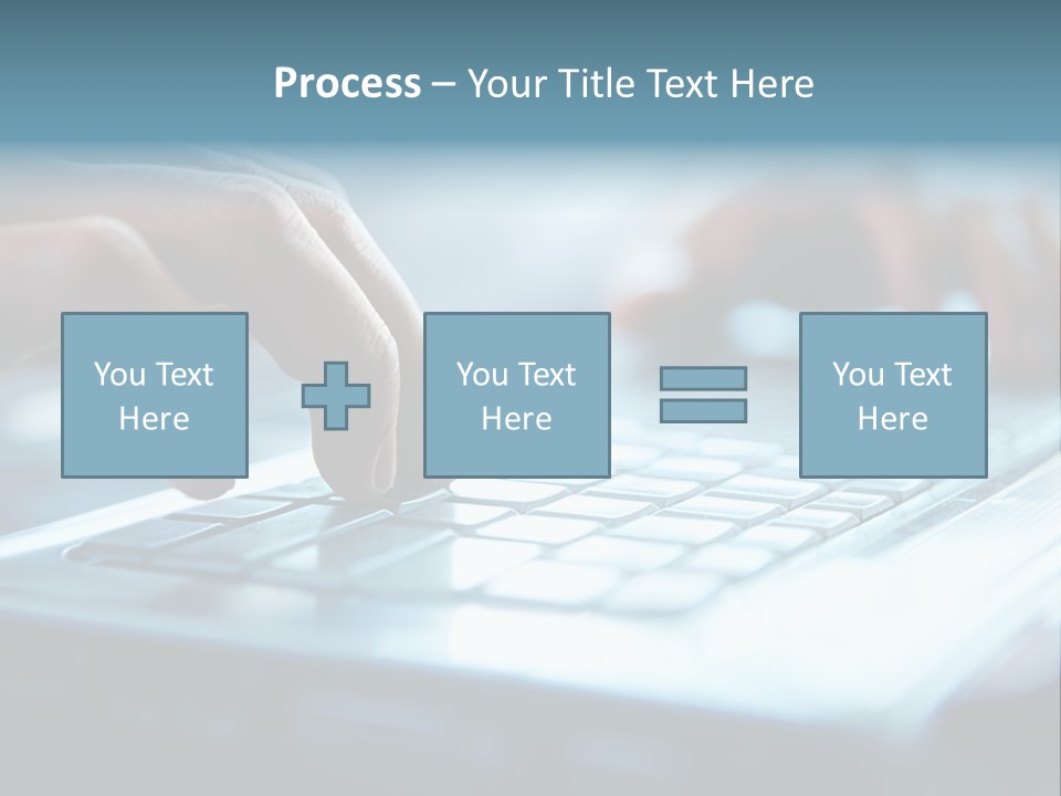 Object Workplace Hand PowerPoint Template