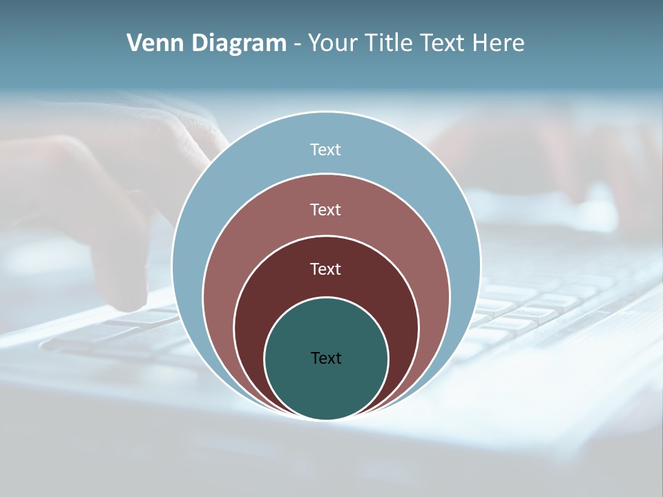 Object Workplace Hand PowerPoint Template