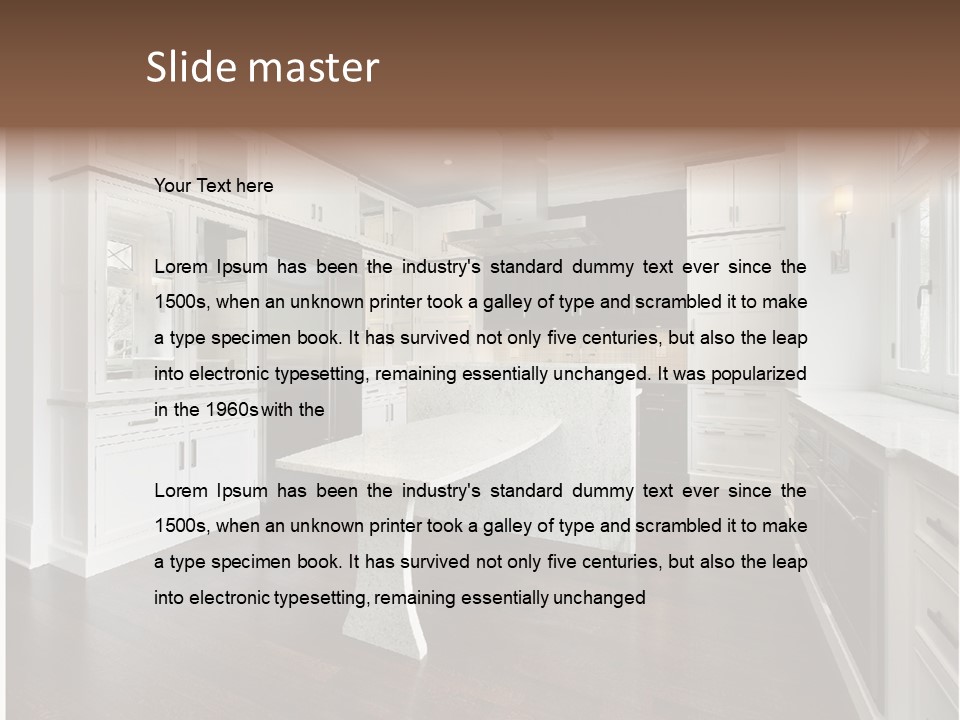 Living Island New PowerPoint Template