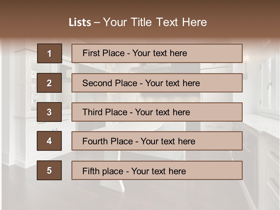 Living Island New PowerPoint Template