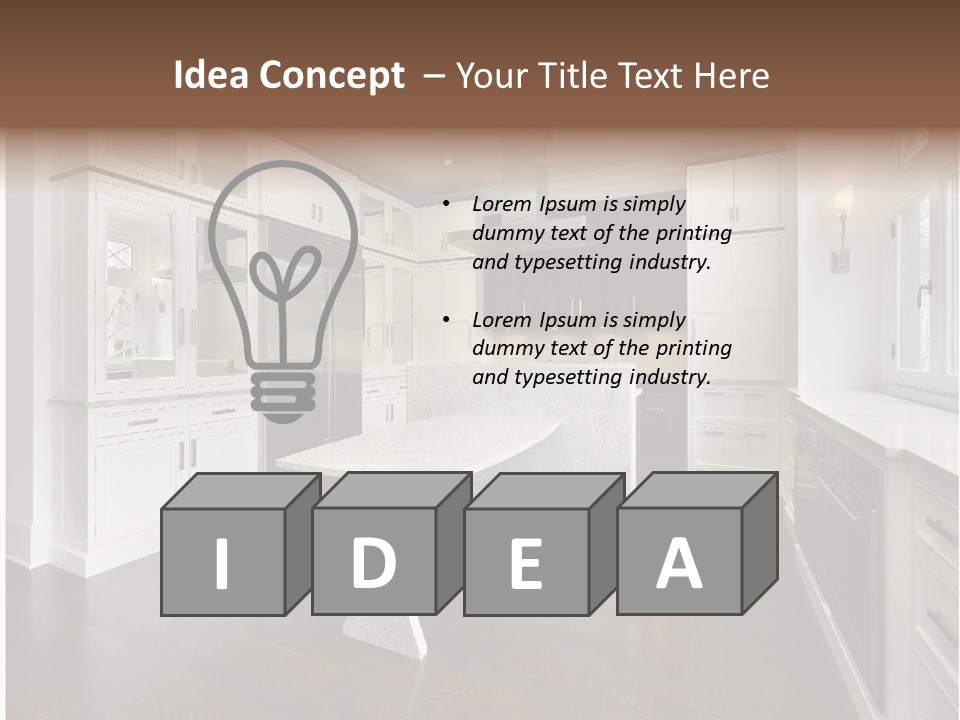 Living Island New PowerPoint Template