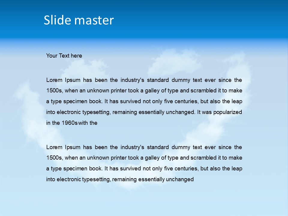 Imagination Joke White PowerPoint Template