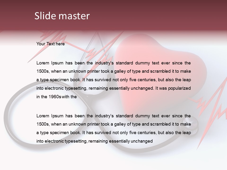 Health Closeup Icon PowerPoint Template