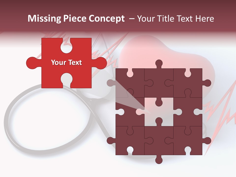 Health Closeup Icon PowerPoint Template