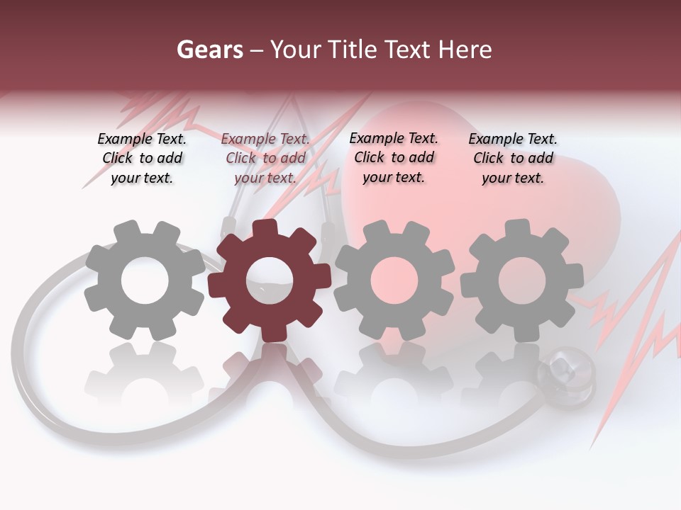 Health Closeup Icon PowerPoint Template