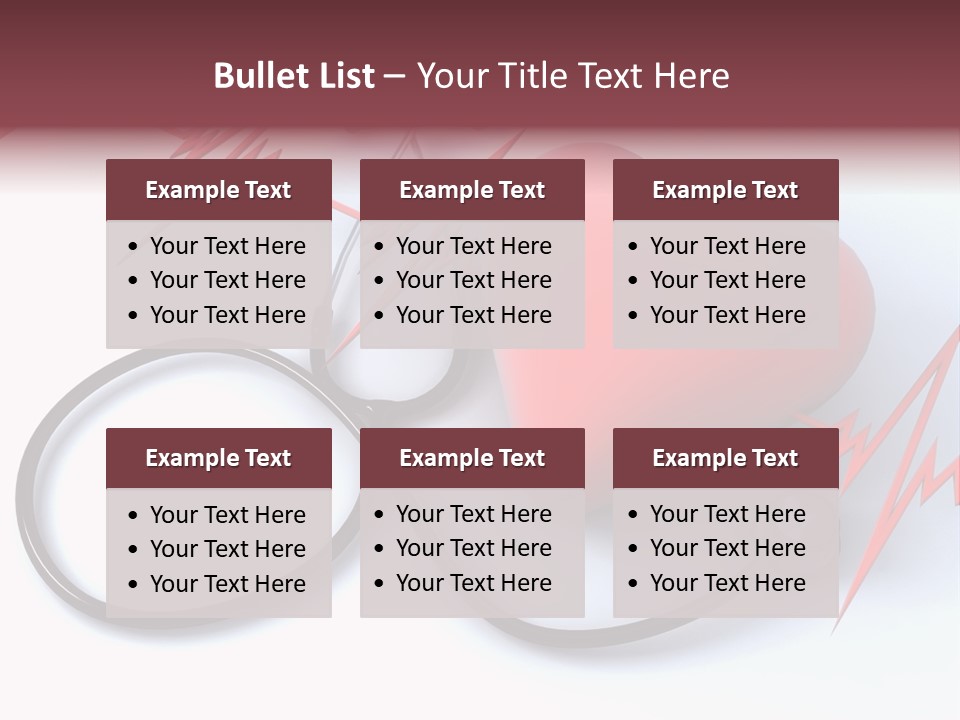 Health Closeup Icon PowerPoint Template
