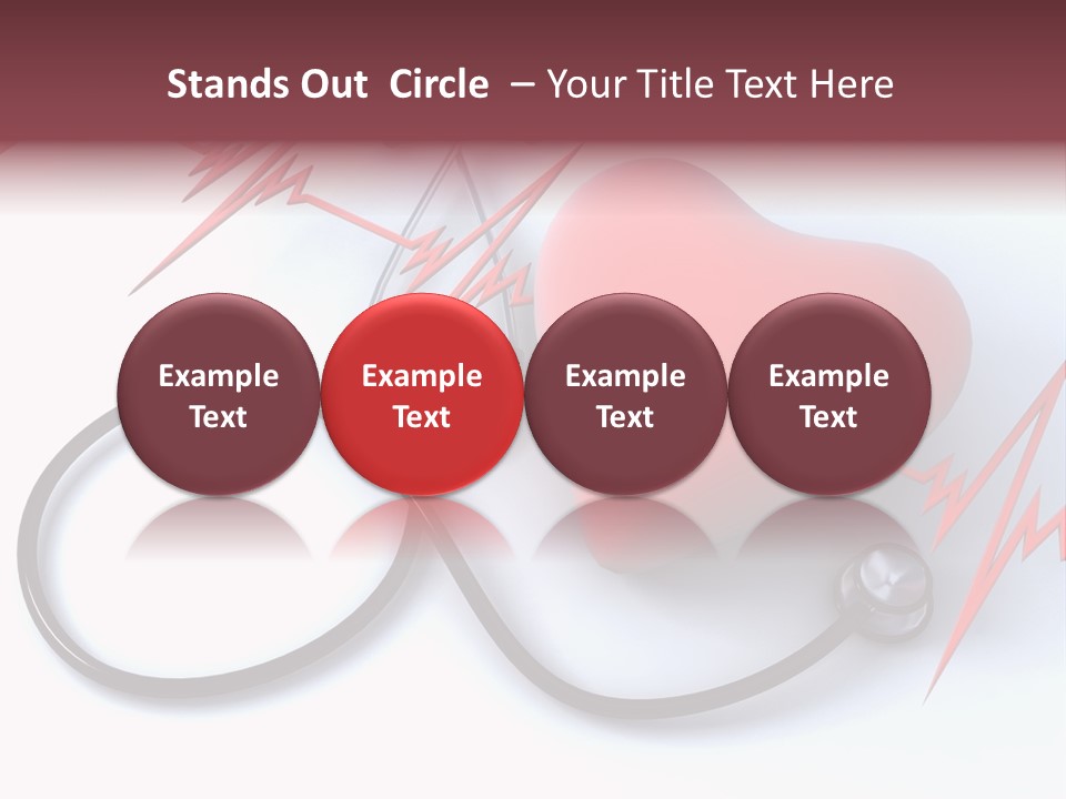 Health Closeup Icon PowerPoint Template