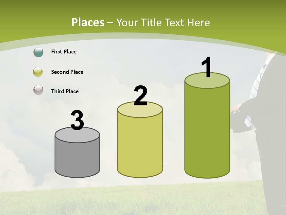 Landscape Nature Computer PowerPoint Template