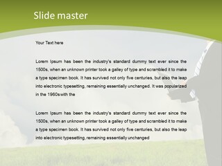 Landscape Nature Computer PowerPoint Template