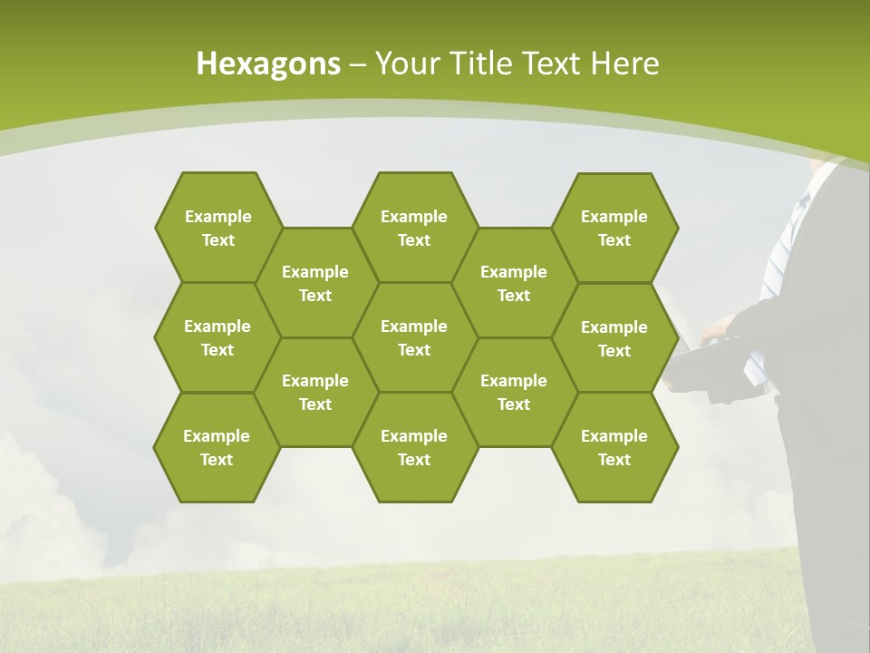 Landscape Nature Computer PowerPoint Template