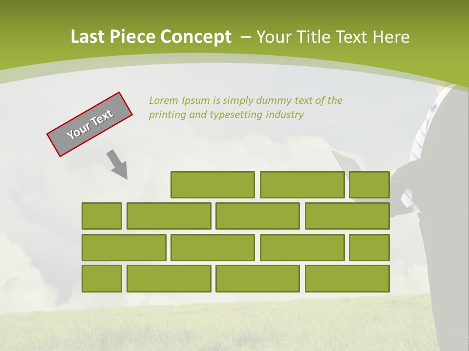 Landscape Nature Computer PowerPoint Template