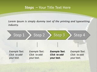 Landscape Nature Computer PowerPoint Template