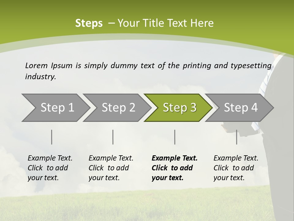 Landscape Nature Computer PowerPoint Template