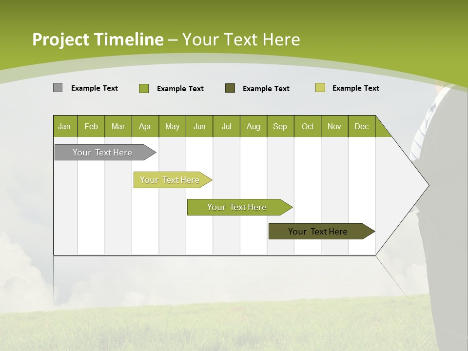 Landscape Nature Computer PowerPoint Template