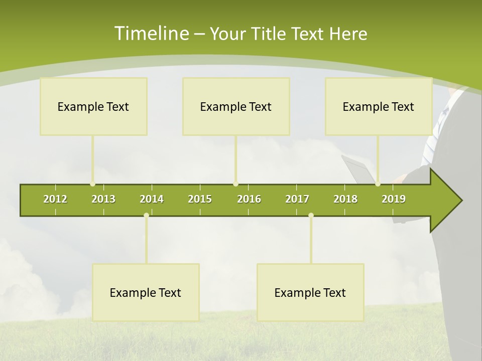Landscape Nature Computer PowerPoint Template