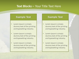 Landscape Nature Computer PowerPoint Template