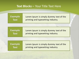 Landscape Nature Computer PowerPoint Template