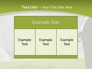 Landscape Nature Computer PowerPoint Template