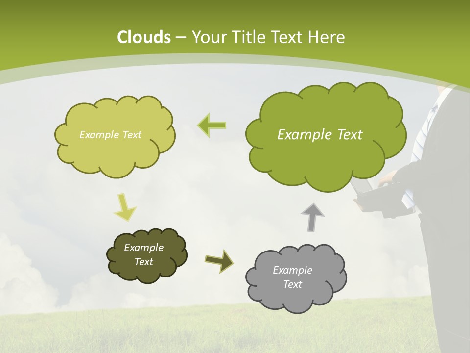 Landscape Nature Computer PowerPoint Template