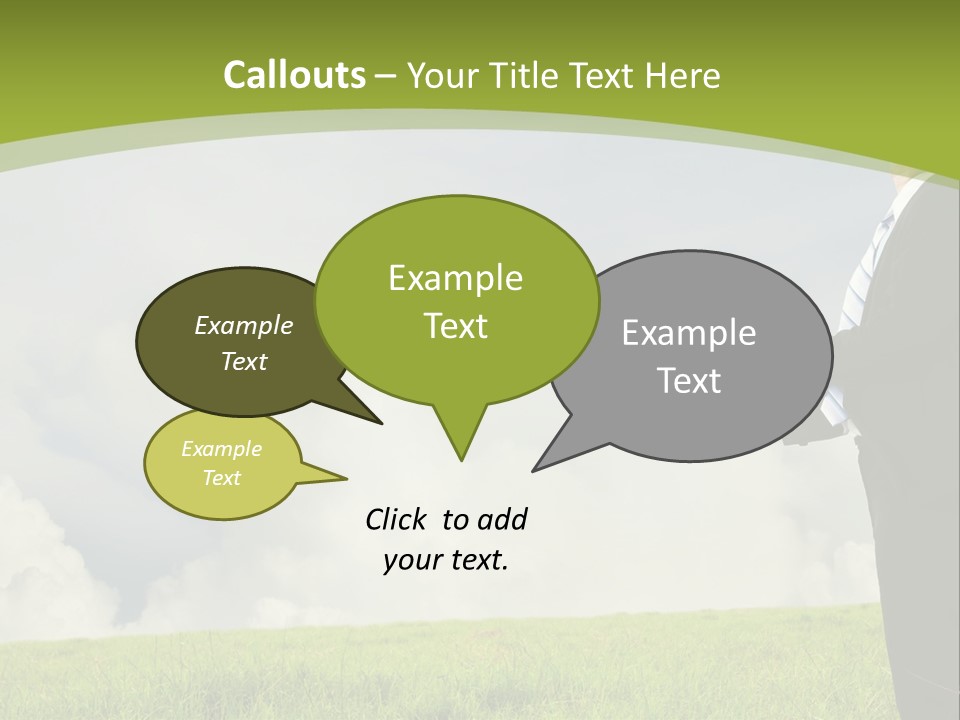 Landscape Nature Computer PowerPoint Template