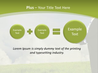 Landscape Nature Computer PowerPoint Template