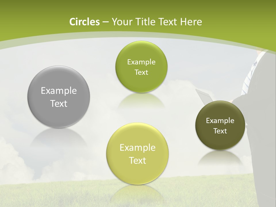 Landscape Nature Computer PowerPoint Template