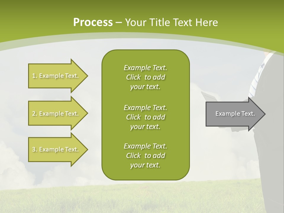 Landscape Nature Computer PowerPoint Template