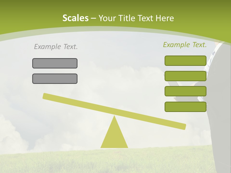 Landscape Nature Computer PowerPoint Template
