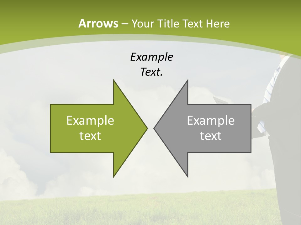 Landscape Nature Computer PowerPoint Template