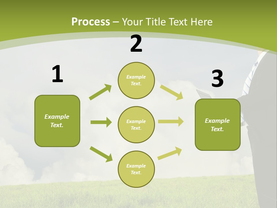 Landscape Nature Computer PowerPoint Template